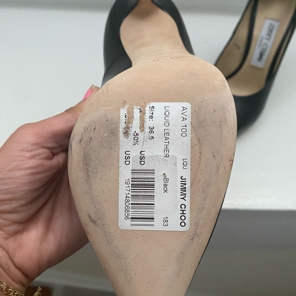 Jimmy Choo - Ava 100 - Liquid Leather - Picture 6 of 7